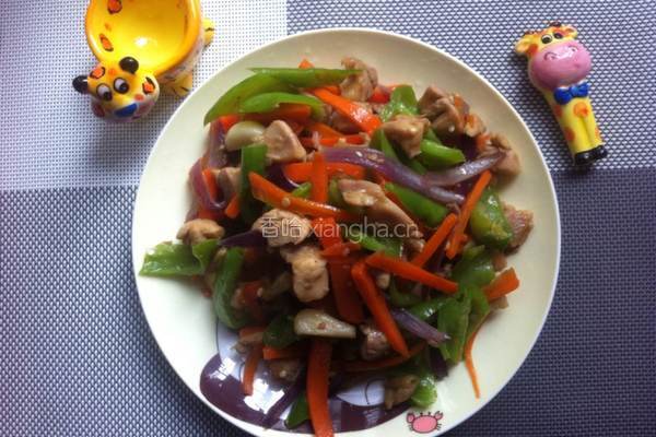 辣炒鸡腿肉的做法图解8