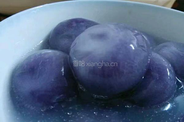紫薯汤圆的做法图解3