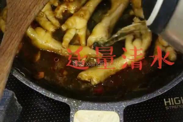 红烧鸡爪的做法图解9
