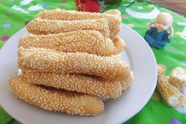 香脆芝麻条的做法图解17