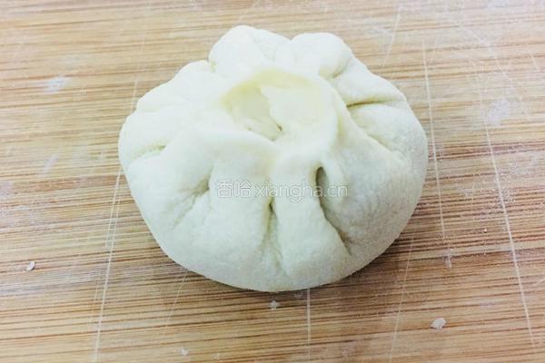 荠菜猪肉馅包子的做法图解15
