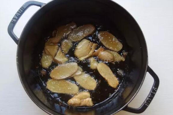 麻油雞麵線的做法图解4