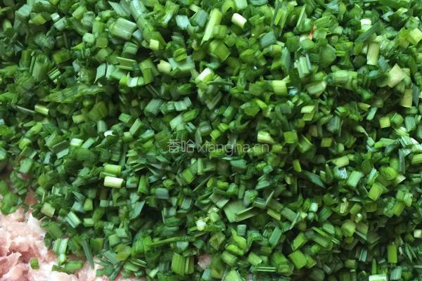 彩色水饺（猪肉蒜苗馅）的做法图解4