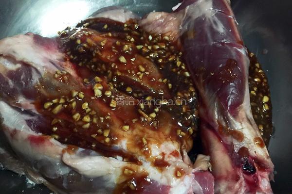 烤羊腿的做法图解10