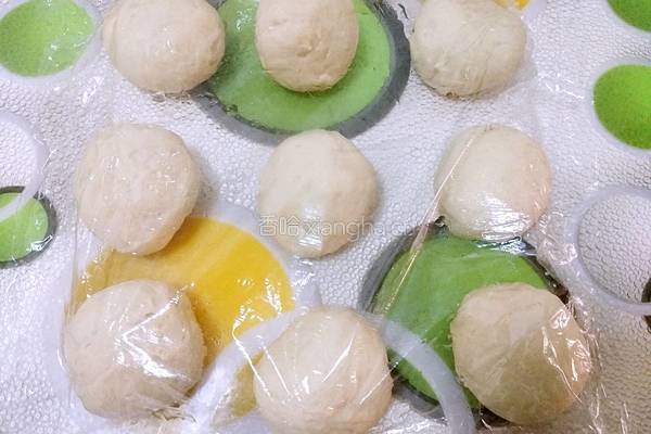 蜜豆餐包的做法图解8
