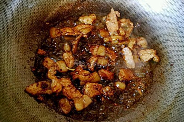 肉片炒蘑菇的做法图解6