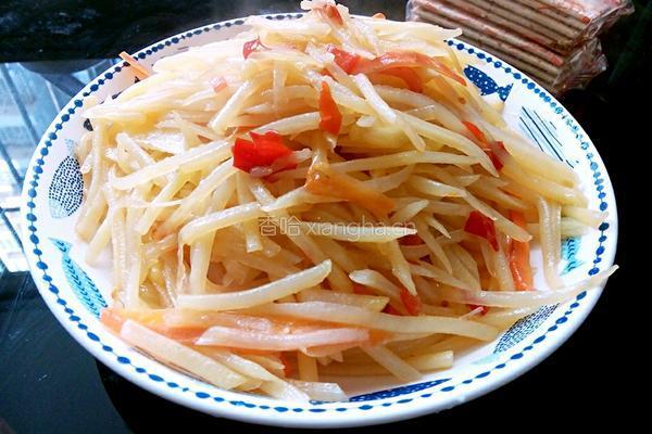 土豆丝的做法图解3