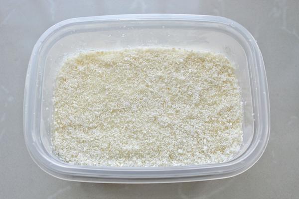 椰香牛奶小方的做法图解9