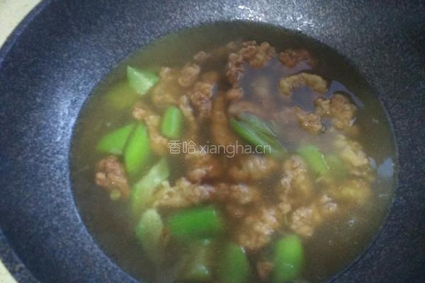 丝瓜酥肉汤的做法图解10