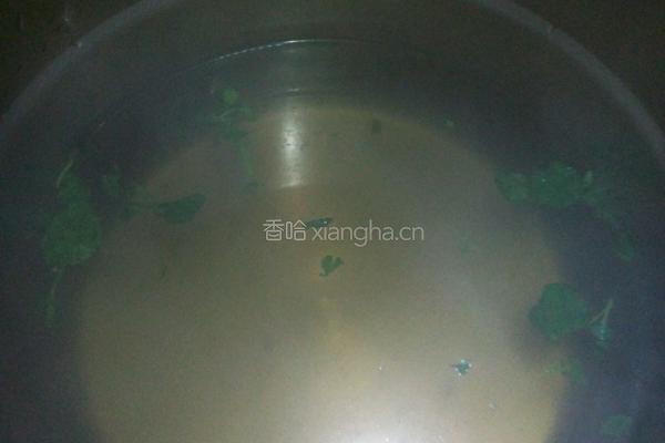 凉拌西洋菜的做法图解2