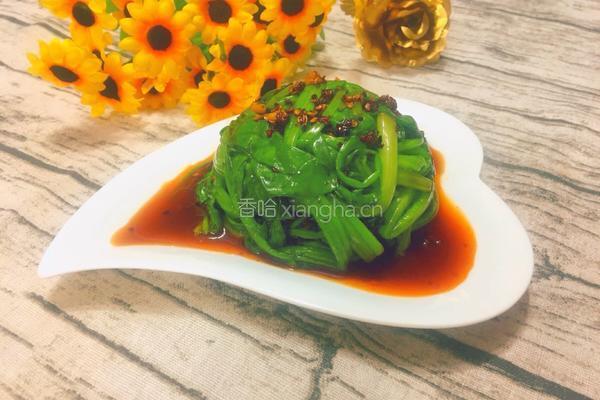 凉拌菠菜的做法图解12
