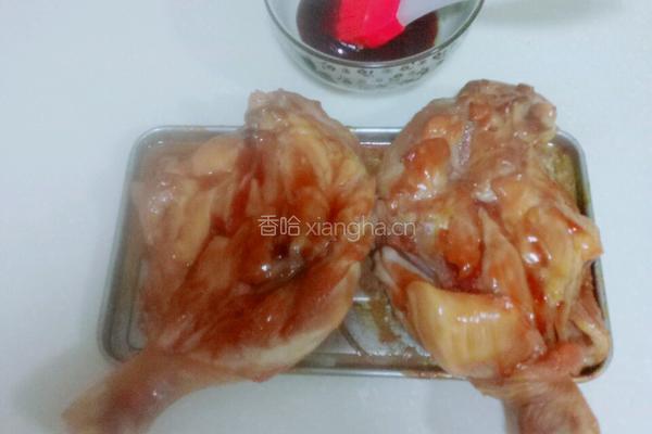 鸡腿海苔饭的做法图解4