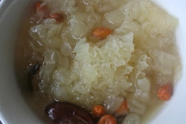皂角米银耳羹的做法图解7
