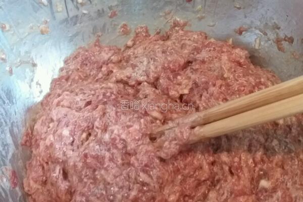 羊肉包子的做法图解4