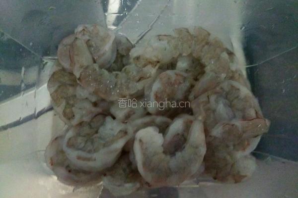 蔬菜香辣虾仁的做法图解1