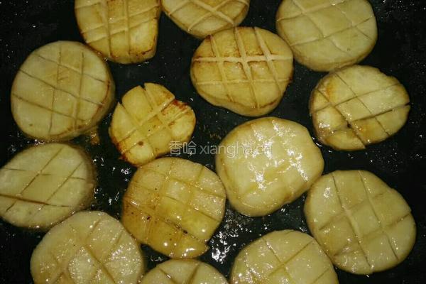 家常煎杏鲍菇的做法图解4