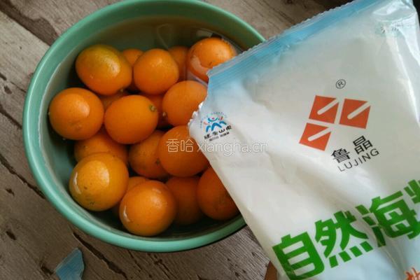 金桔罐头的做法图解2