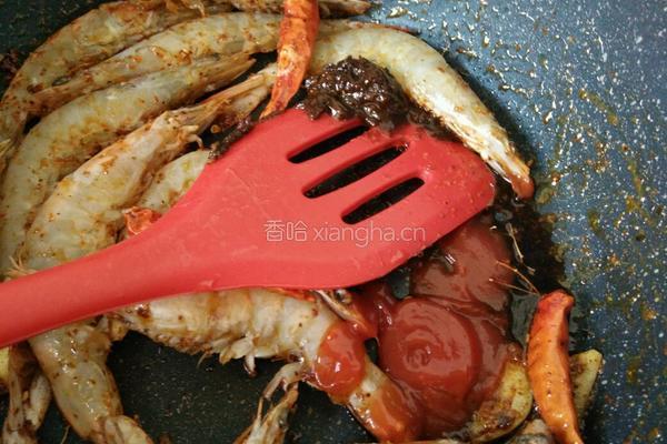 芹香干锅香辣虾的做法图解15