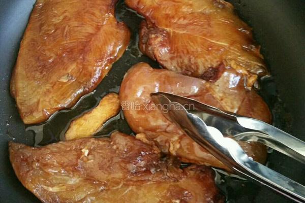 家常煎鸡胸肉的做法图解4