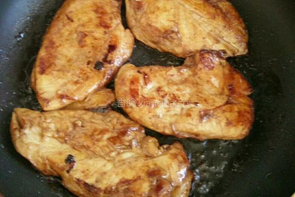 家常煎鸡胸肉的做法图解5