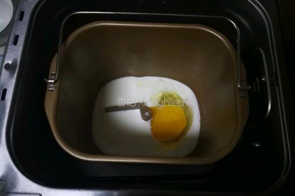蜜豆肉松吐司的做法图解3