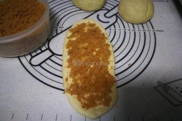 蜜豆肉松吐司的做法图解8
