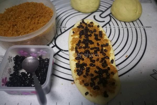 蜜豆肉松吐司的做法图解9