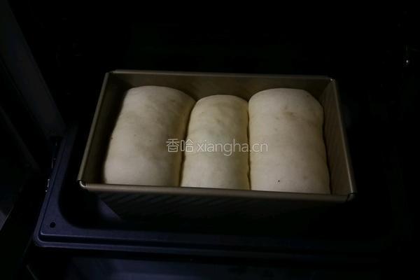 蜜豆肉松吐司的做法图解11