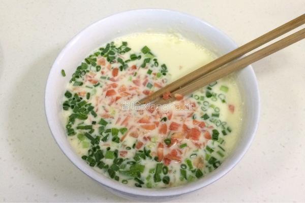 胡萝卜鸡蛋煎饼的做法图解6