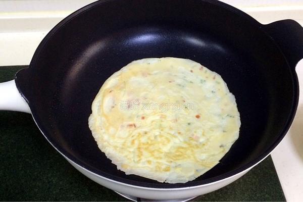 胡萝卜鸡蛋煎饼的做法图解13