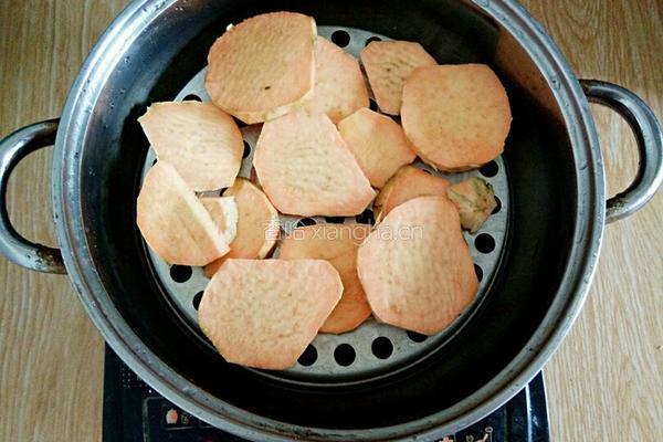 香甜红薯丸子的做法图解1