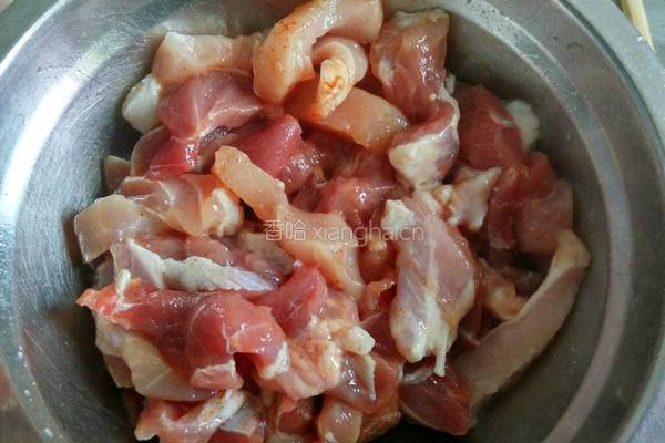 香脆瘦肉的做法图解2