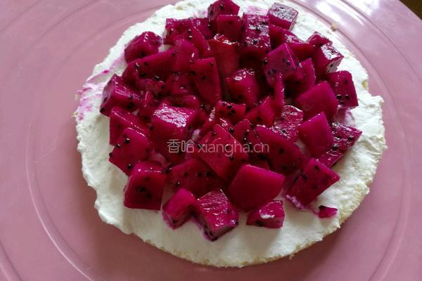 四拼水果生日蛋糕的做法图解8