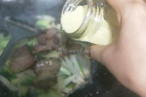 农家腊肉炒棒菜的做法图解15