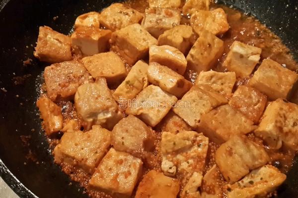 飞鱼子烧豆腐的做法图解7