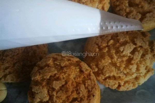 菠萝泡芙的做法图解15