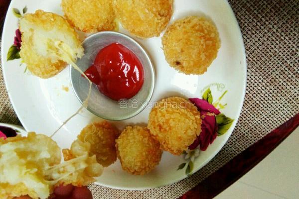 芝士士豆球的做法图解4