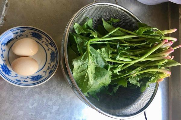 菠菜鸡蛋汤的做法图解2