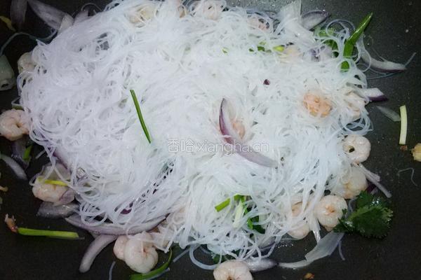鱼露虾仁粉丝的做法图解6