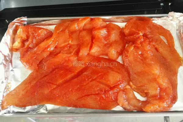 奥尔良鸡胸肉的做法图解6