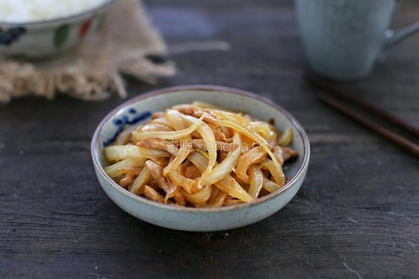 洋葱炒肉丝的做法图解13