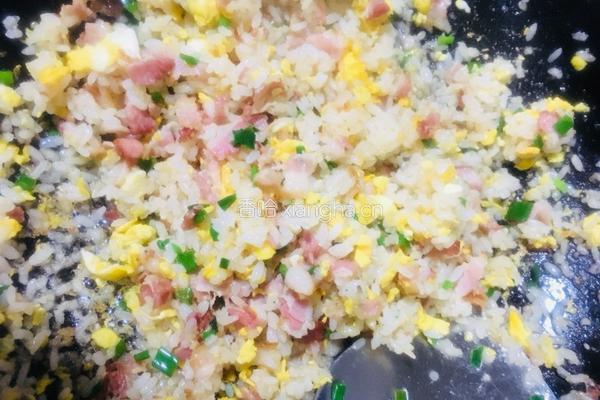 培根鸡蛋炒饭的做法图解20
