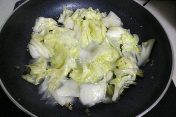 白菜炒干豆腐的做法图解6