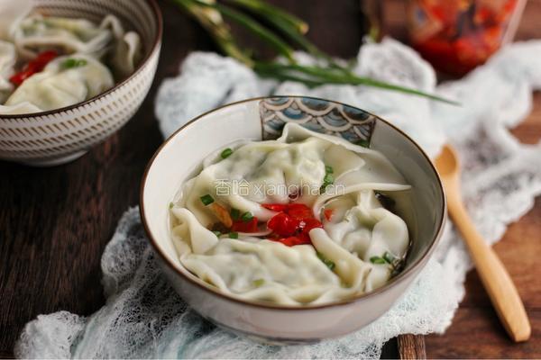 青菜猪肉馄饨的做法图解12