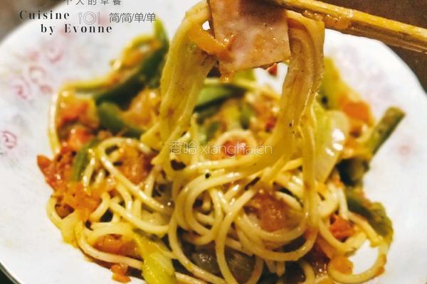 家庭黑椒意大利面的做法图解5