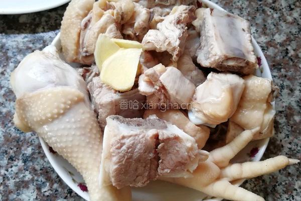 椰子排骨鸡汤的做法图解8