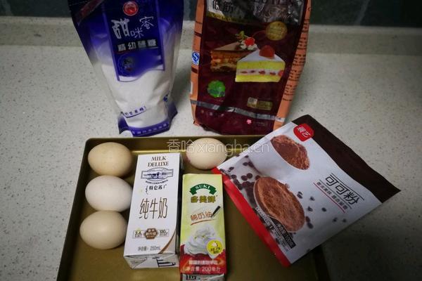 长颈鹿蛋糕卷的做法图解2