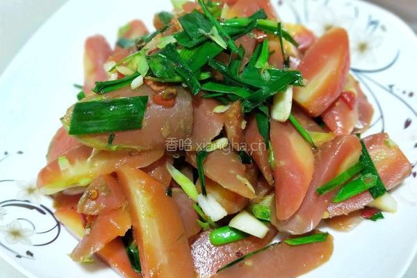 回锅胡萝卜 的做法图解9