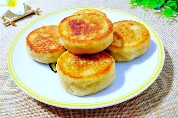 黑芝麻红薯发面饼的做法图解24