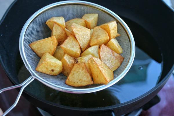 土豆烧茄子的做法图解8